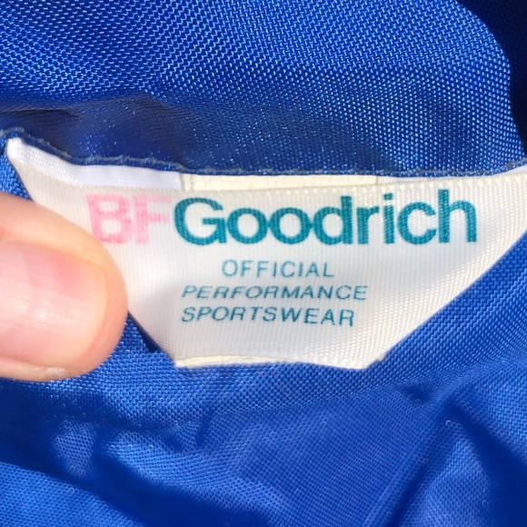 Vintage BF Goodrich Nylon Lightweight Jacket Windbreaker Blue - Picture 4 of 12